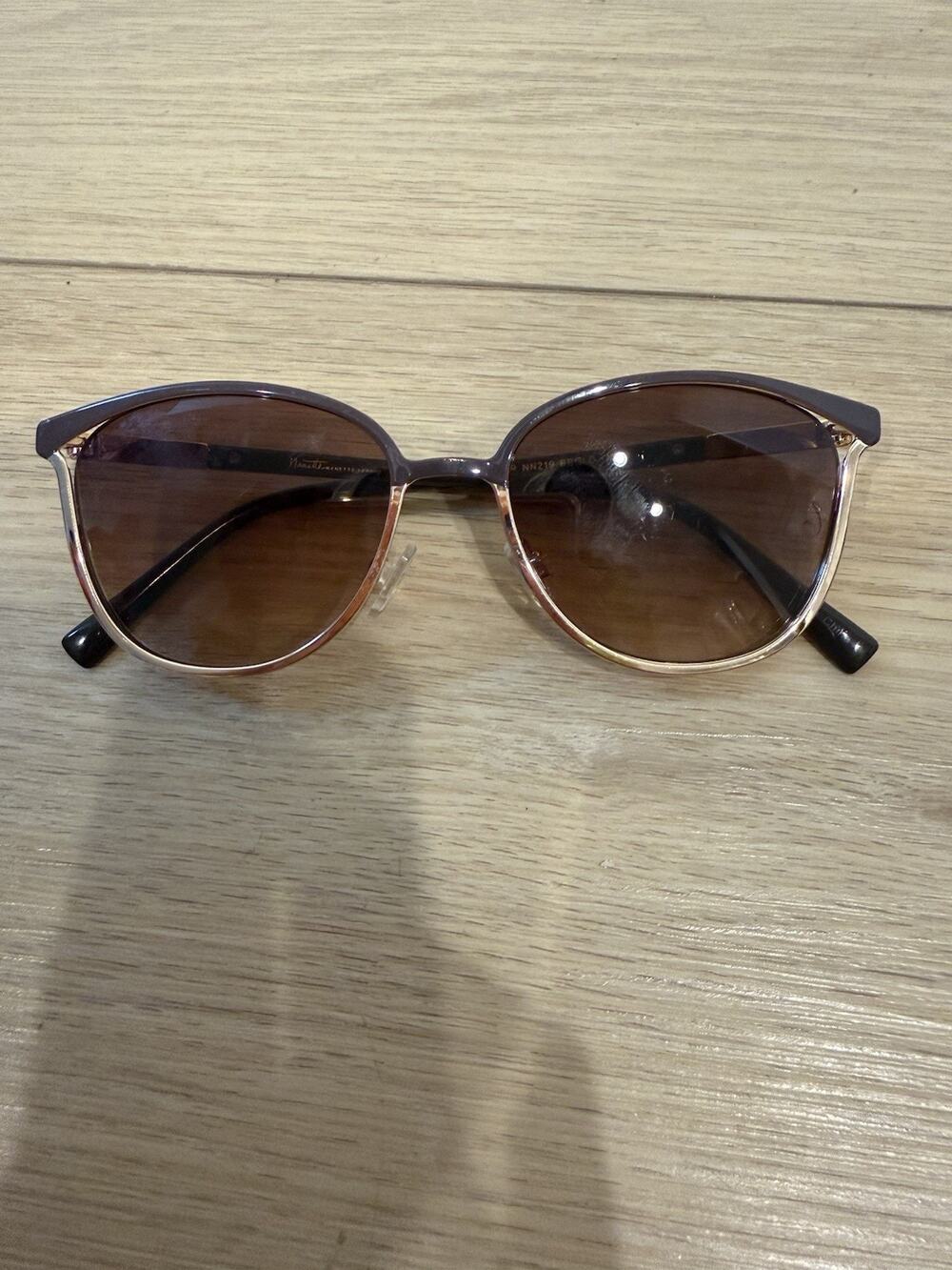 Nanette Designer Sunglasses Rose Gold Metal Fashion Frame HHNN0720-R NN219 NDRDG